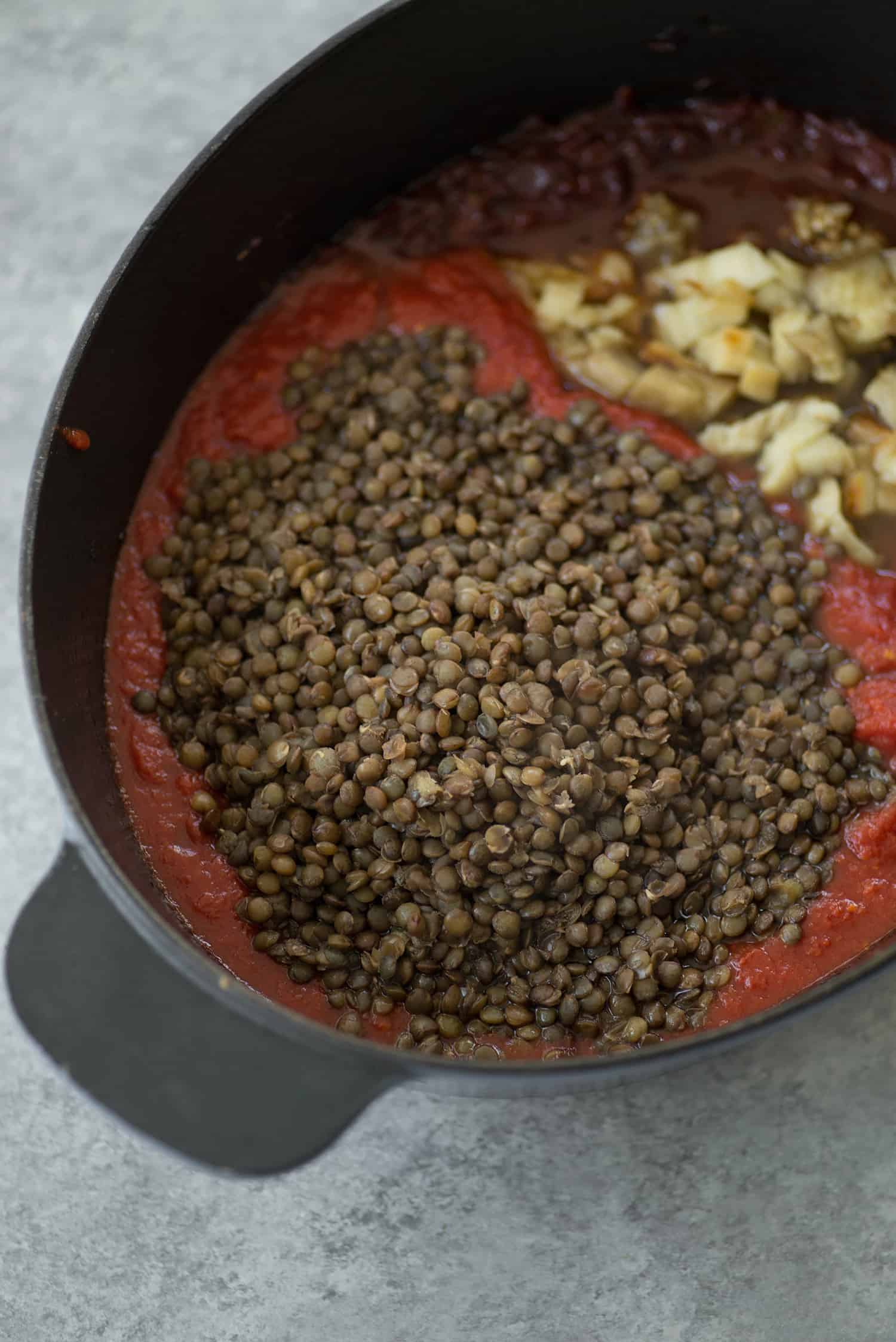 Eggplant Lentil Bolognese Delish Knowledge