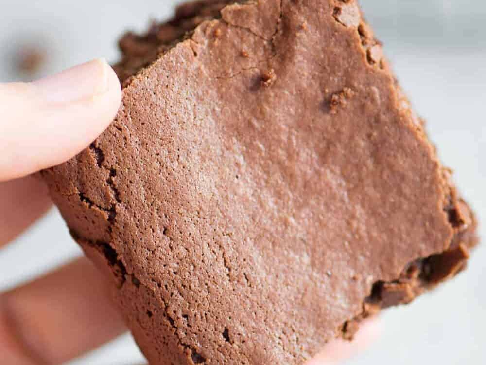 vegan espresso brownies