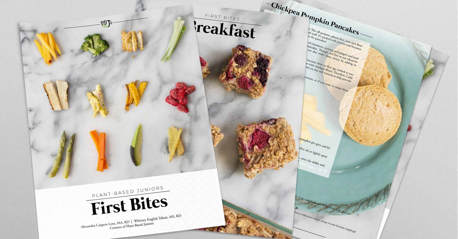 baby-led weaning for plant-based juniors