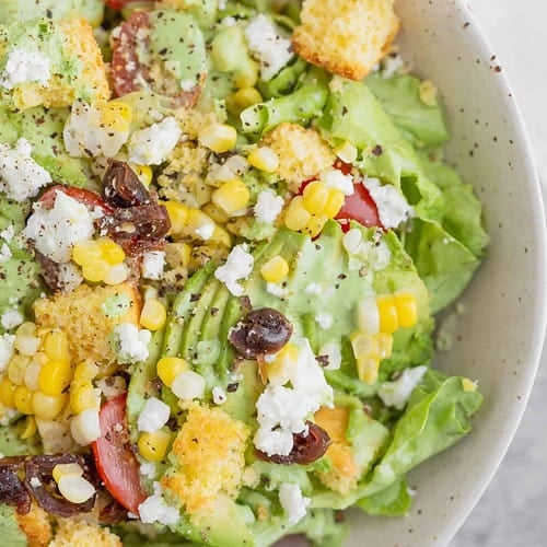 Green Goddess Dressing Salad