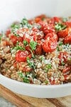 Farrotto with Confited Tomatoes 58 Farrotto Recipe