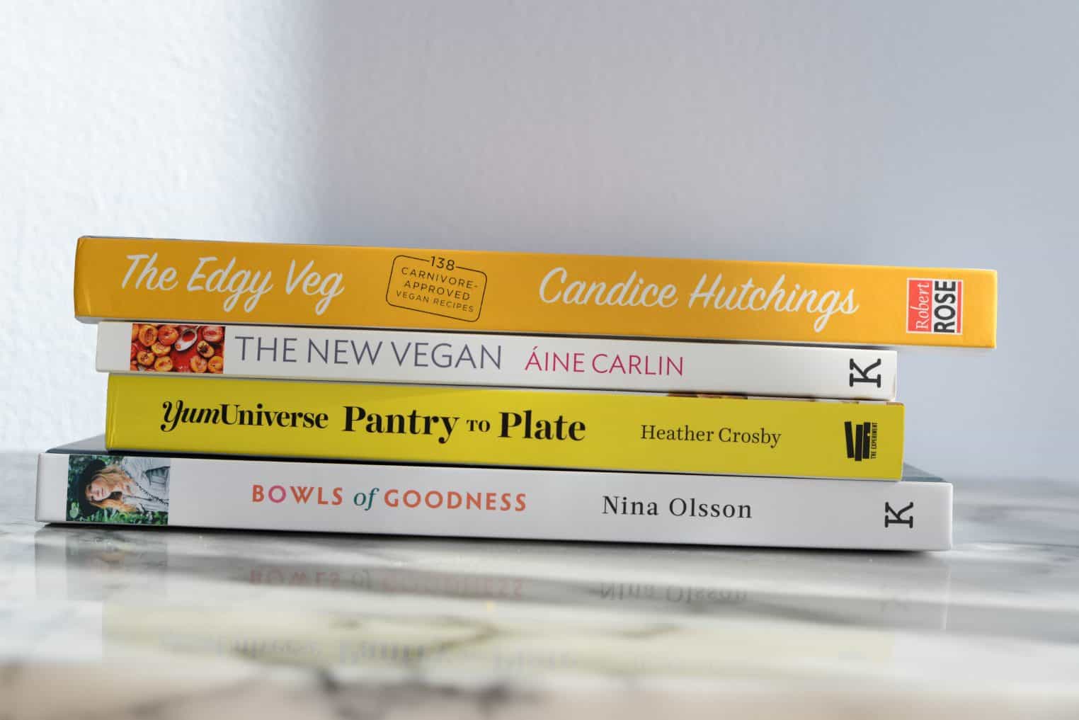 Favorite cookbooks of 2017! Mostly #vegan and #vegetarian selections. 