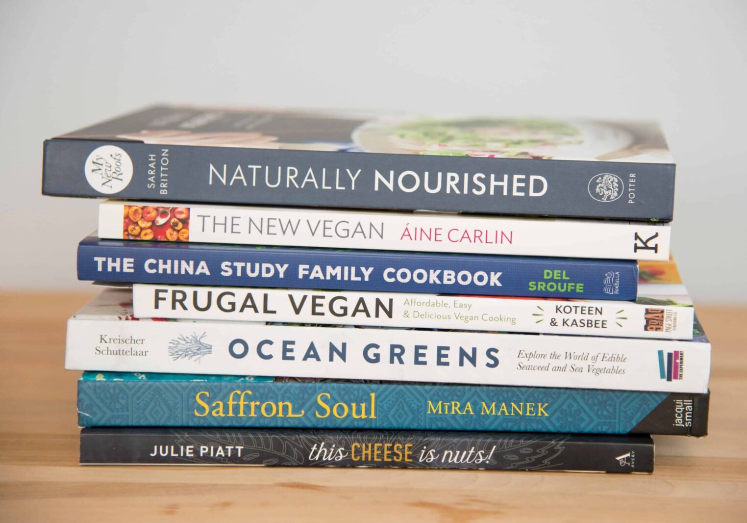 Favorite vegan and vegetarian cookbooks from 2017! 