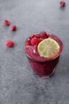 frozen sangria slush with frozen fruit