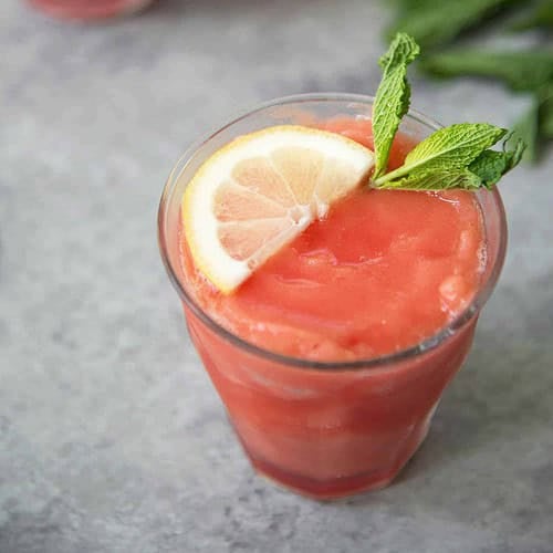 Frozen Watermelon Lemonade Slushies + Video 8 Frozen Watermelon Lemonade5
