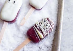 Ghost Açaí Popsicles