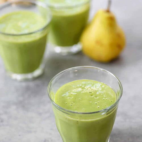 Ginger Pear Smoothie 5 Ginger Pear Smoothie In Cups