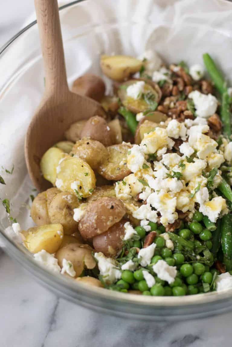 Green Bean Potato and Tarragon Salad Delish Knowledge