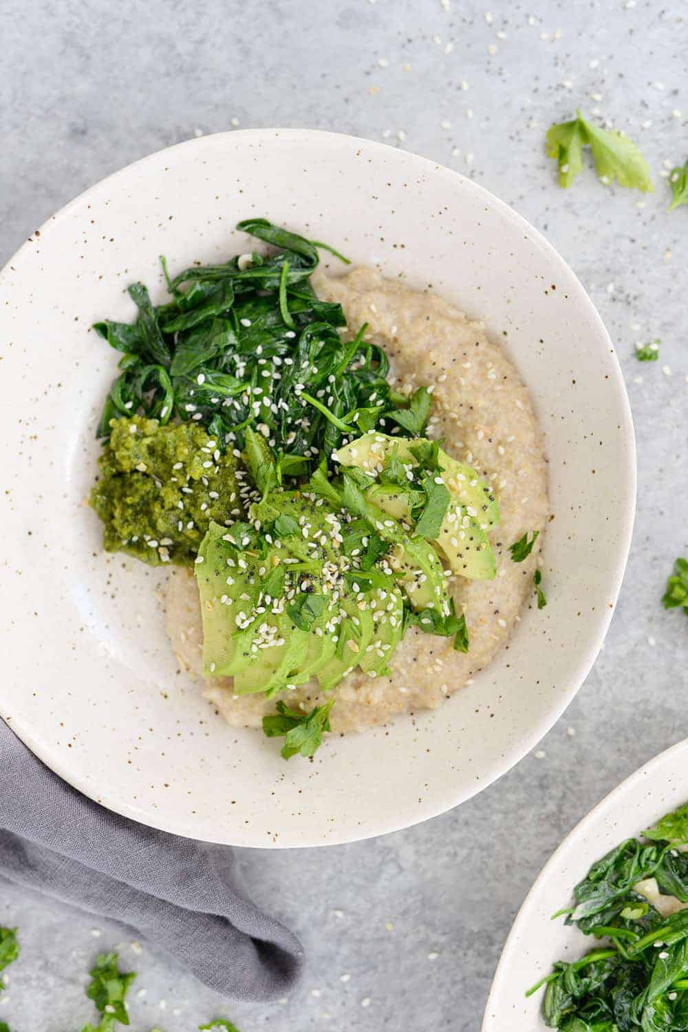 Savory Oatmeal Breakfast Bowl