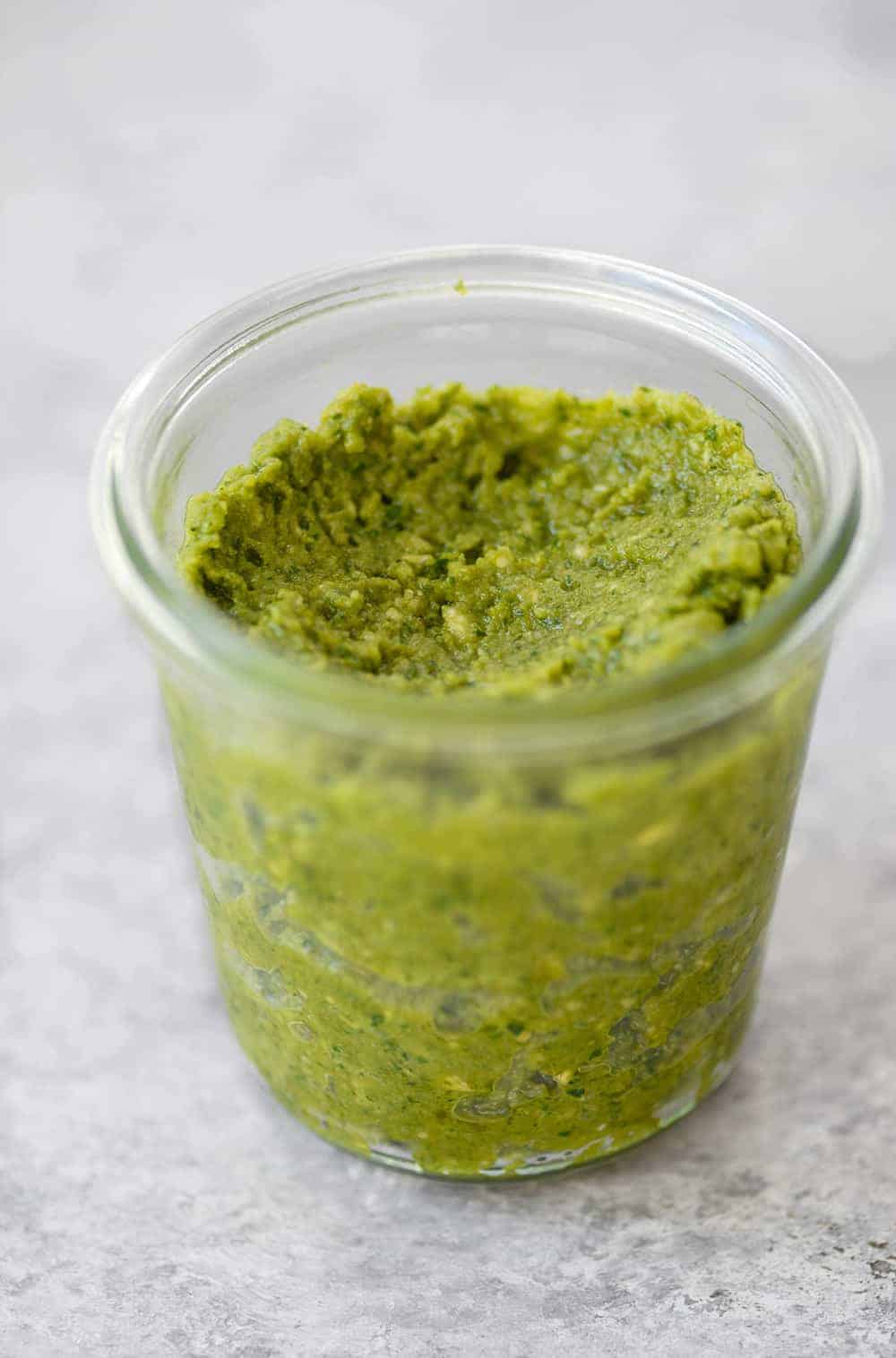 Homemade Basil Pesto 