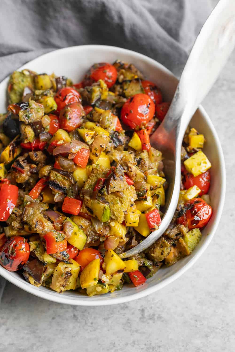 Grilled Panzanella Salad