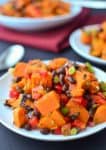 A MUST make for cookouts! Grilled Sweet Potato Salad with roasted jalapeno dressing. #vegan and #glutenfree | www.delishknowledge.com