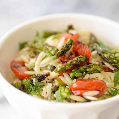 Grilled Vegetable Pasta Salad + Video 8 Grilled Vegetable Pasta Salad