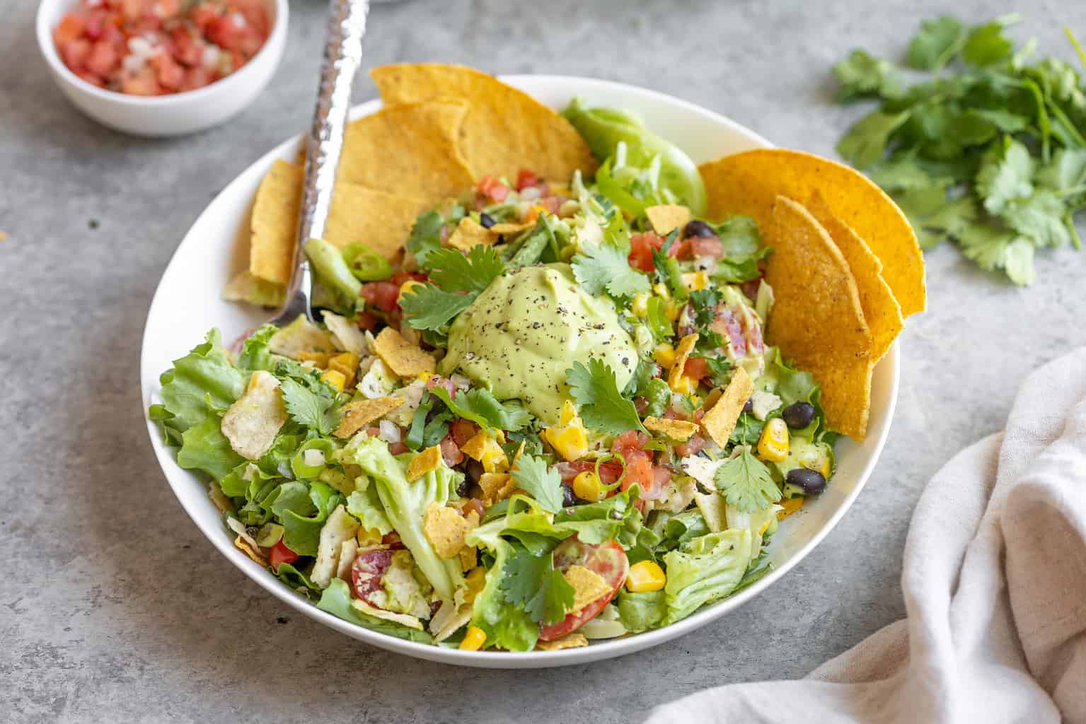 guacamole for salad