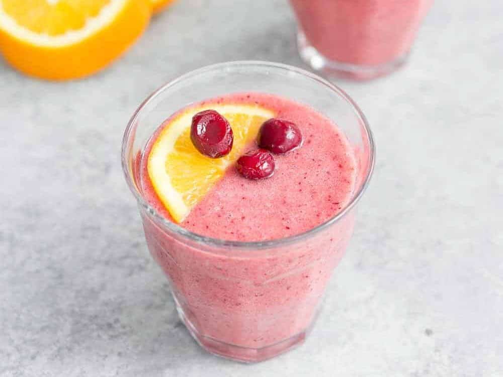 Vegan Banana Recipes 7 Healing Cranberry Smoothie