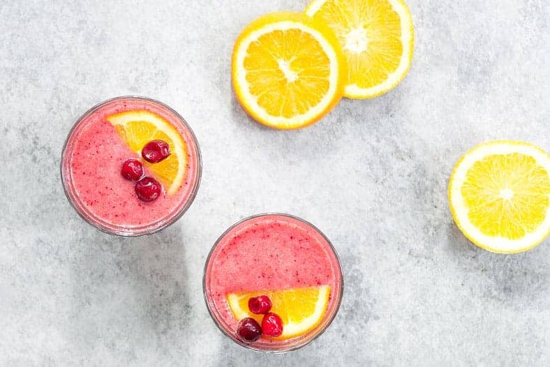 Healing Cranberry Orange Smoothie