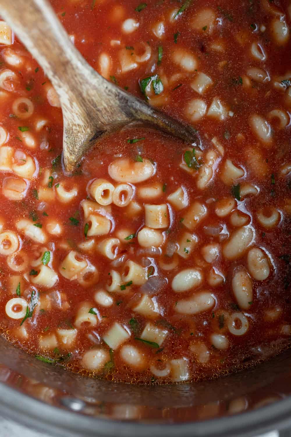 Vegetarian Pasta Fagioli Recipe