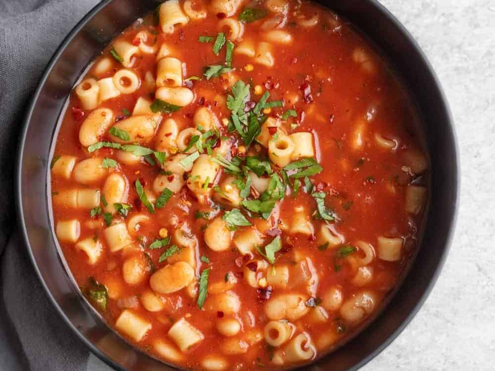 12 Recipes that Cost $10 or Less 2 Vegetarian Pasta Fagioli Recipe With Parsley