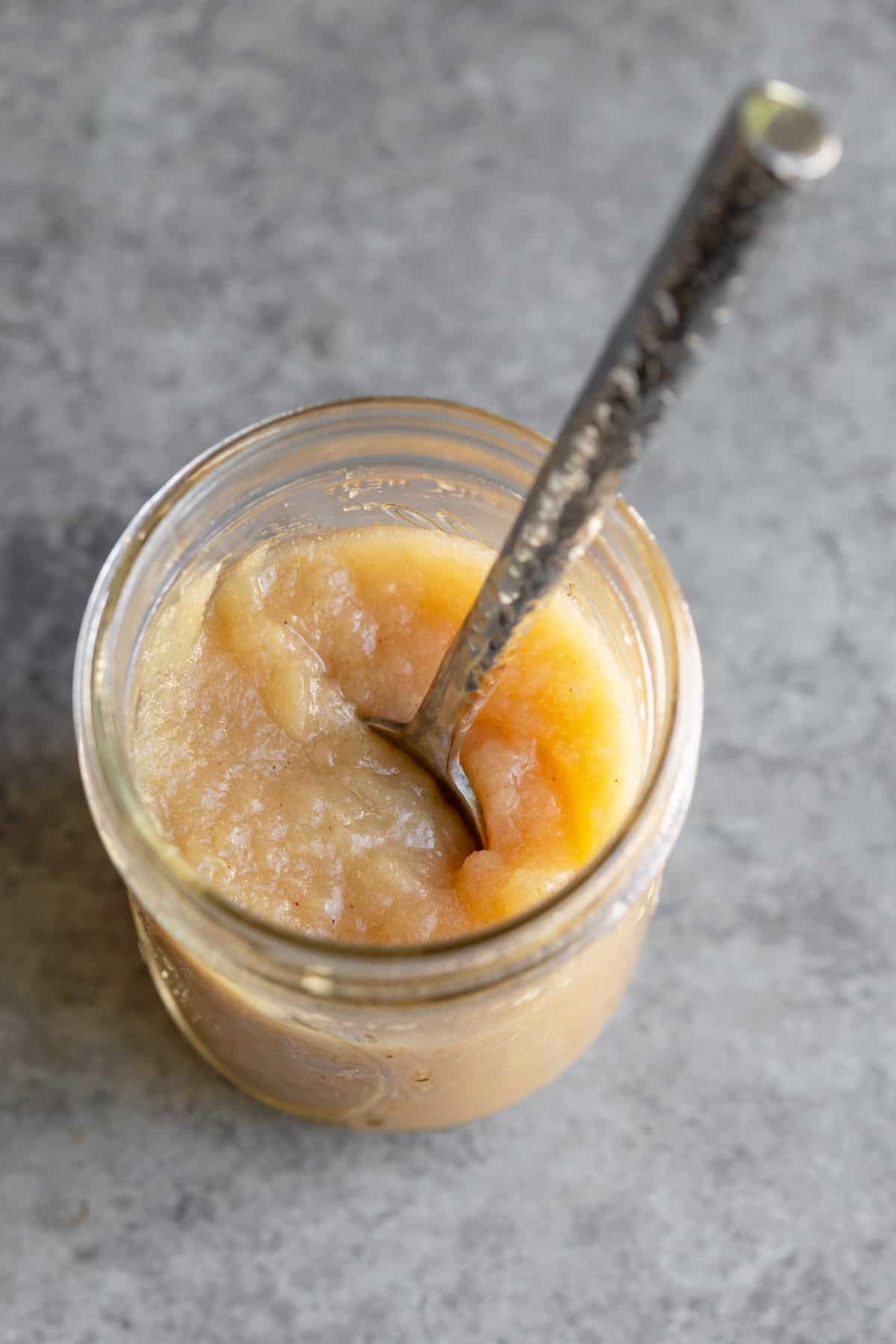 Applesauce In A Jar