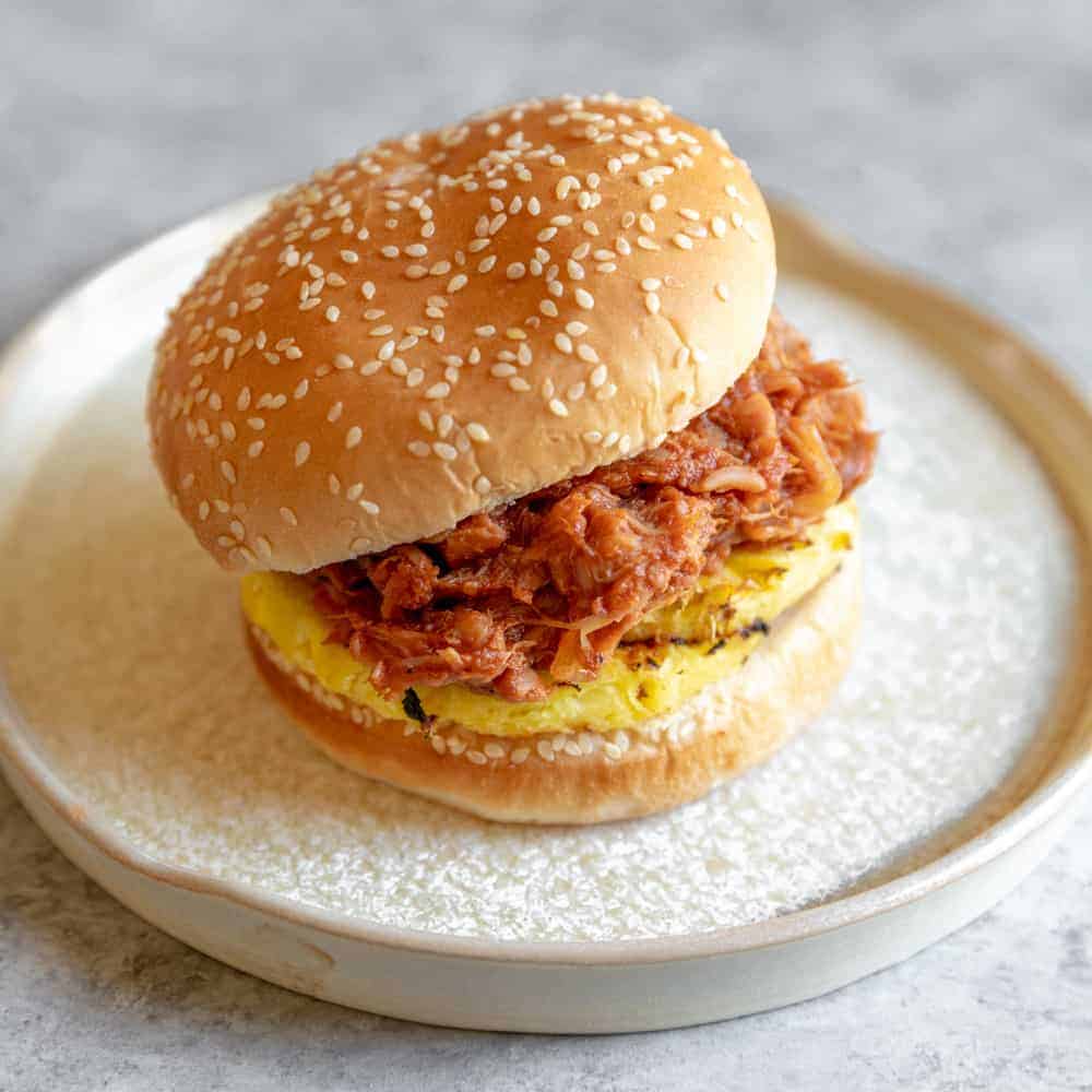 Vegan Jackfruit BBQ Sandwich 7 How To Prepare Jackfruit