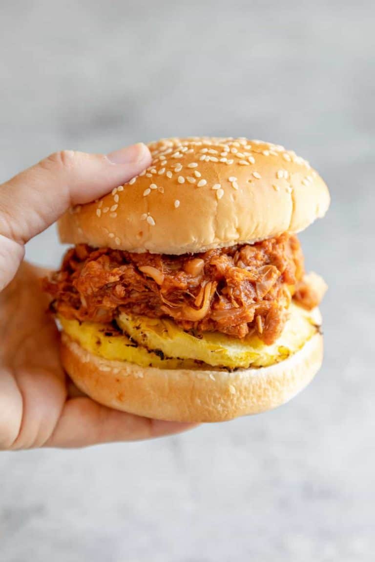 BBQ Jackfruit Sandwiches Recipe Delish Knowledge