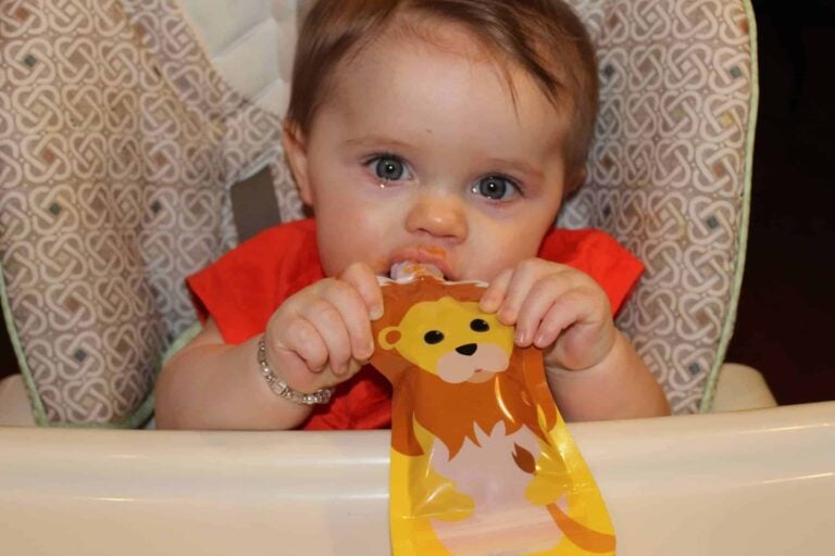 Homemade, Organic Baby Food Pouches {100 Jars For $20}
