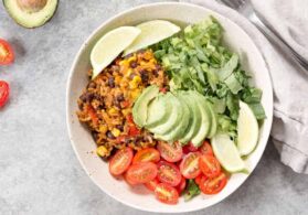 Instant Pot Vegan Burrito Bowls