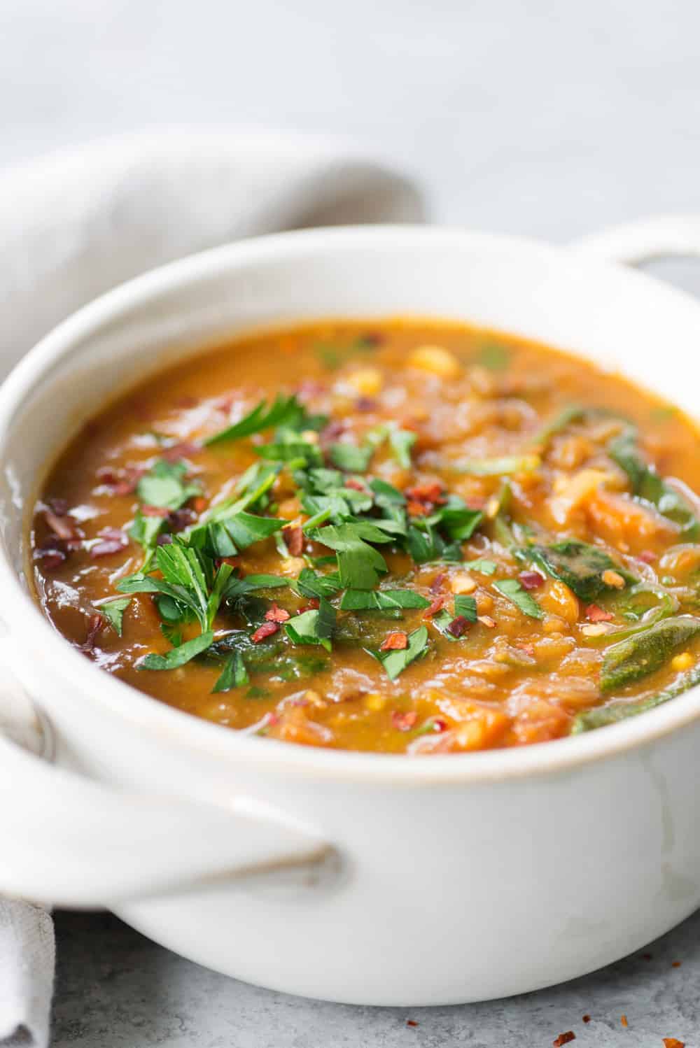 Vegan Instant Pot Lentil Soup Recipe (Quick & Easy) 2 Instant Pot Lentil Soup