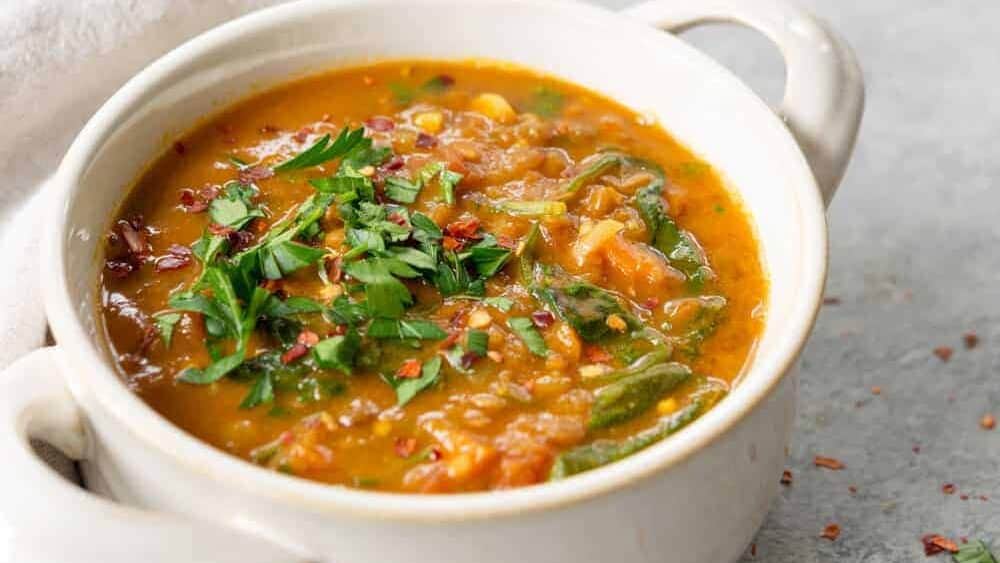 Instant Pot Lentil Soup