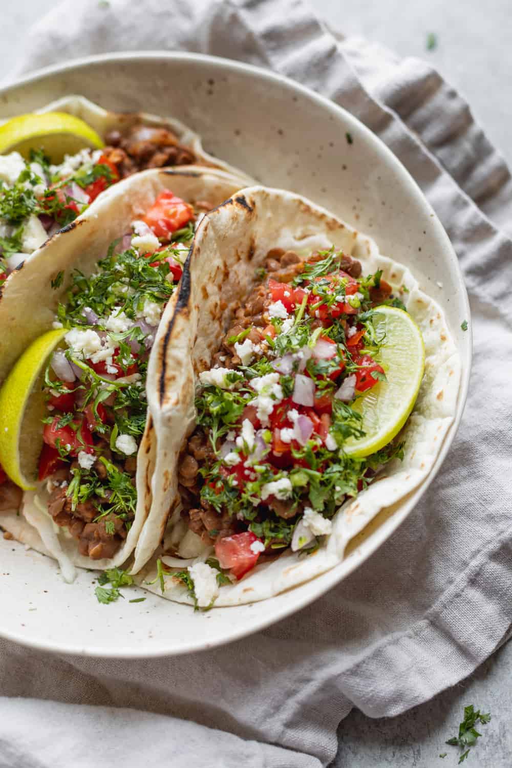 Instant Pot Lentil Taco Meat 