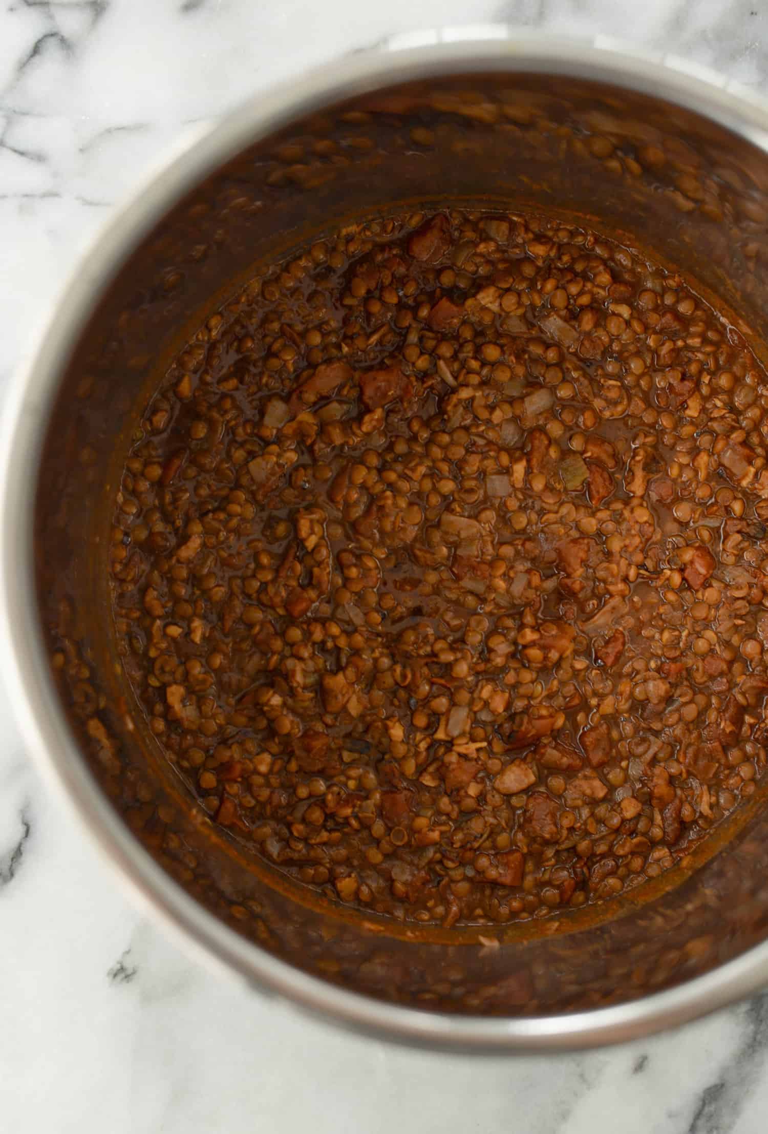 Instant Pot Walnut Lentil Tacos - Delish Knowledge