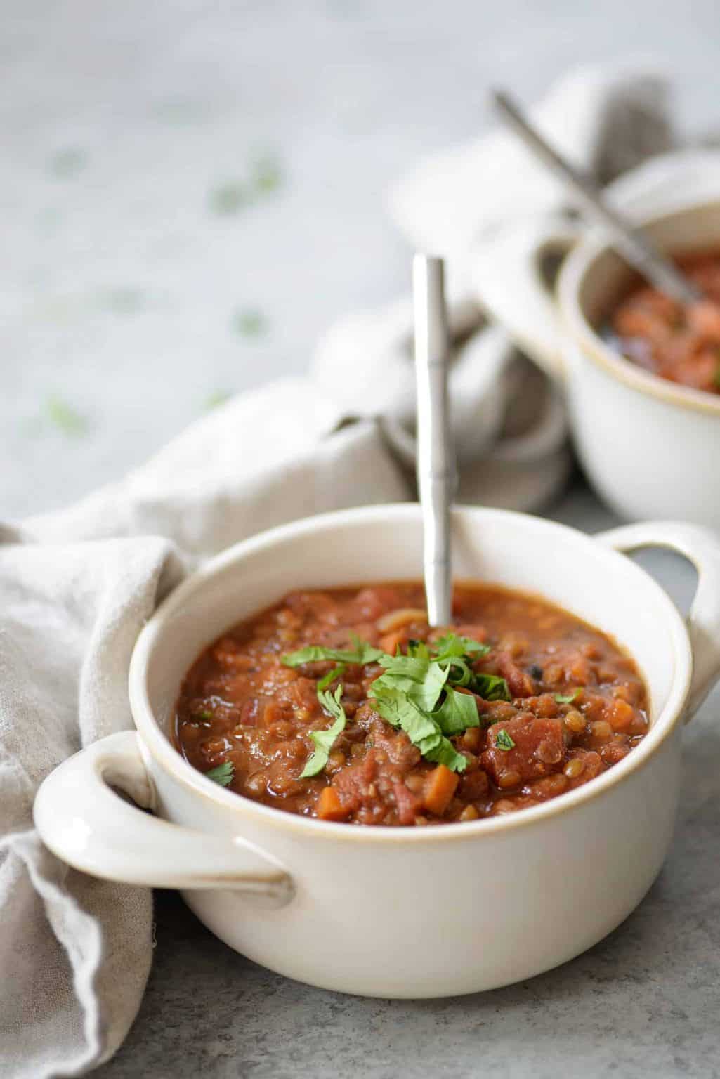 Instant Pot Vegan Chili (Slow Cooker + Stove Top Directions) Delish