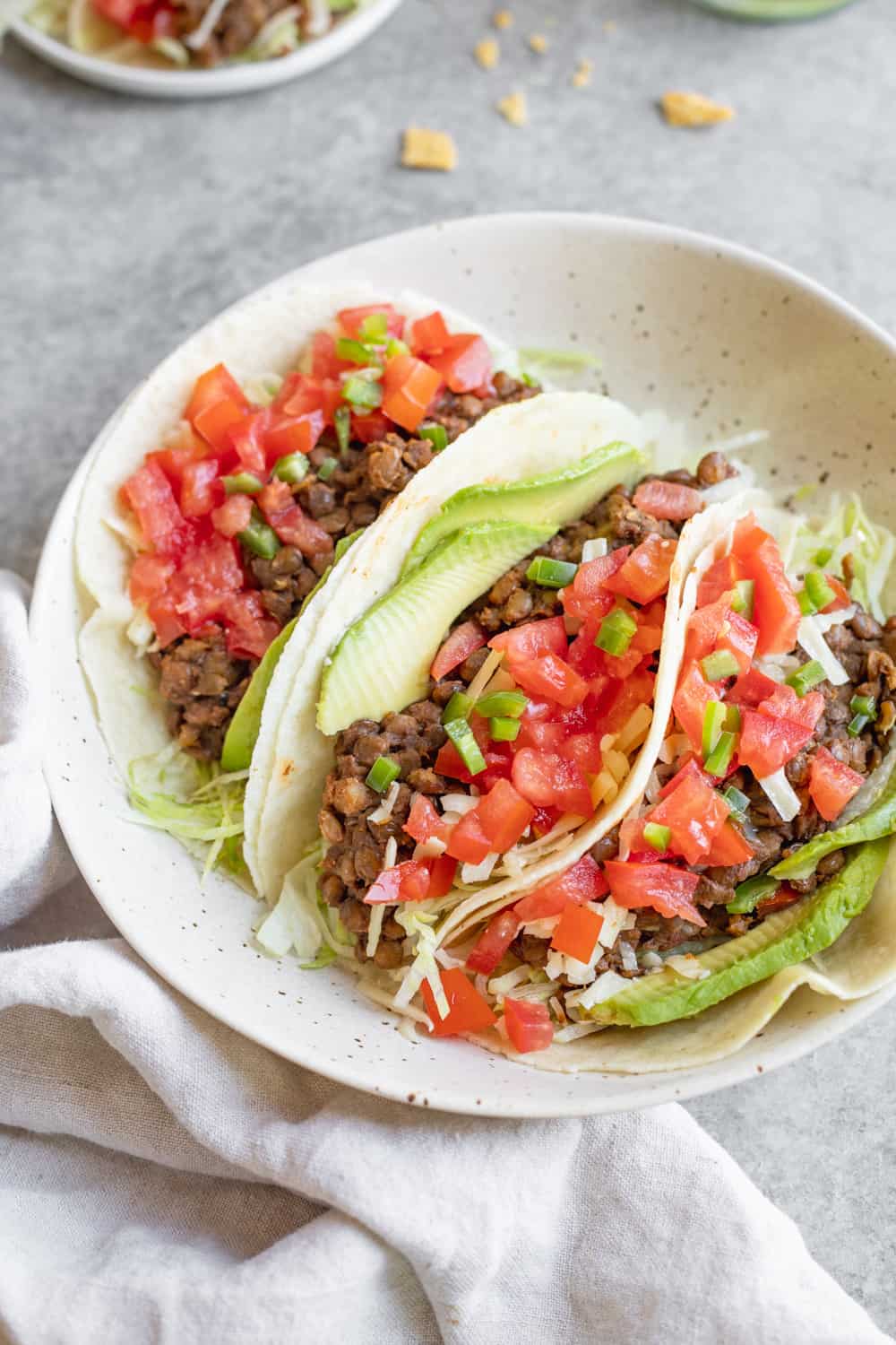 Instant Pot Vegan Lentil Tacos