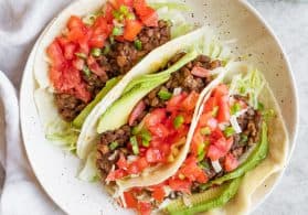 Cropped Instant Pot Vegan Lentil Tacos