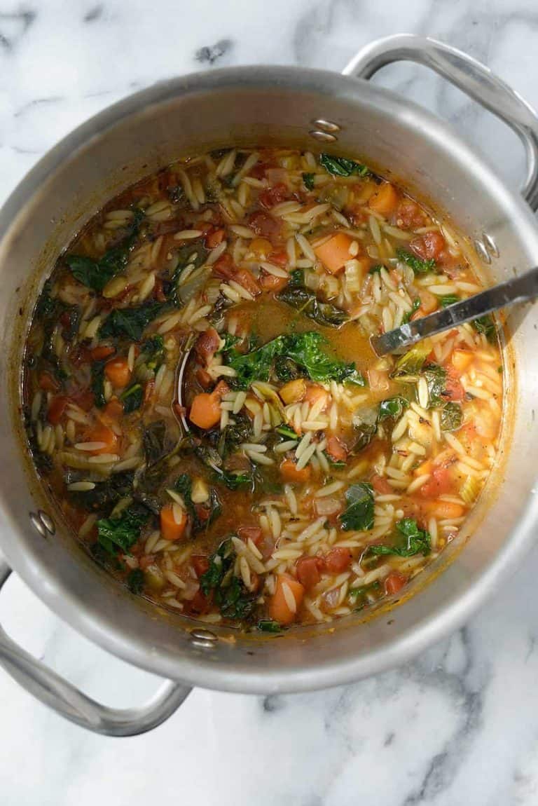 Simple Tuscan Kale Soup Recipe Delish Knowledge