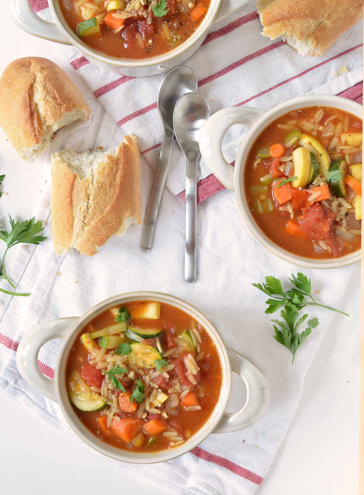 Italian Orzo Soup Recipe!