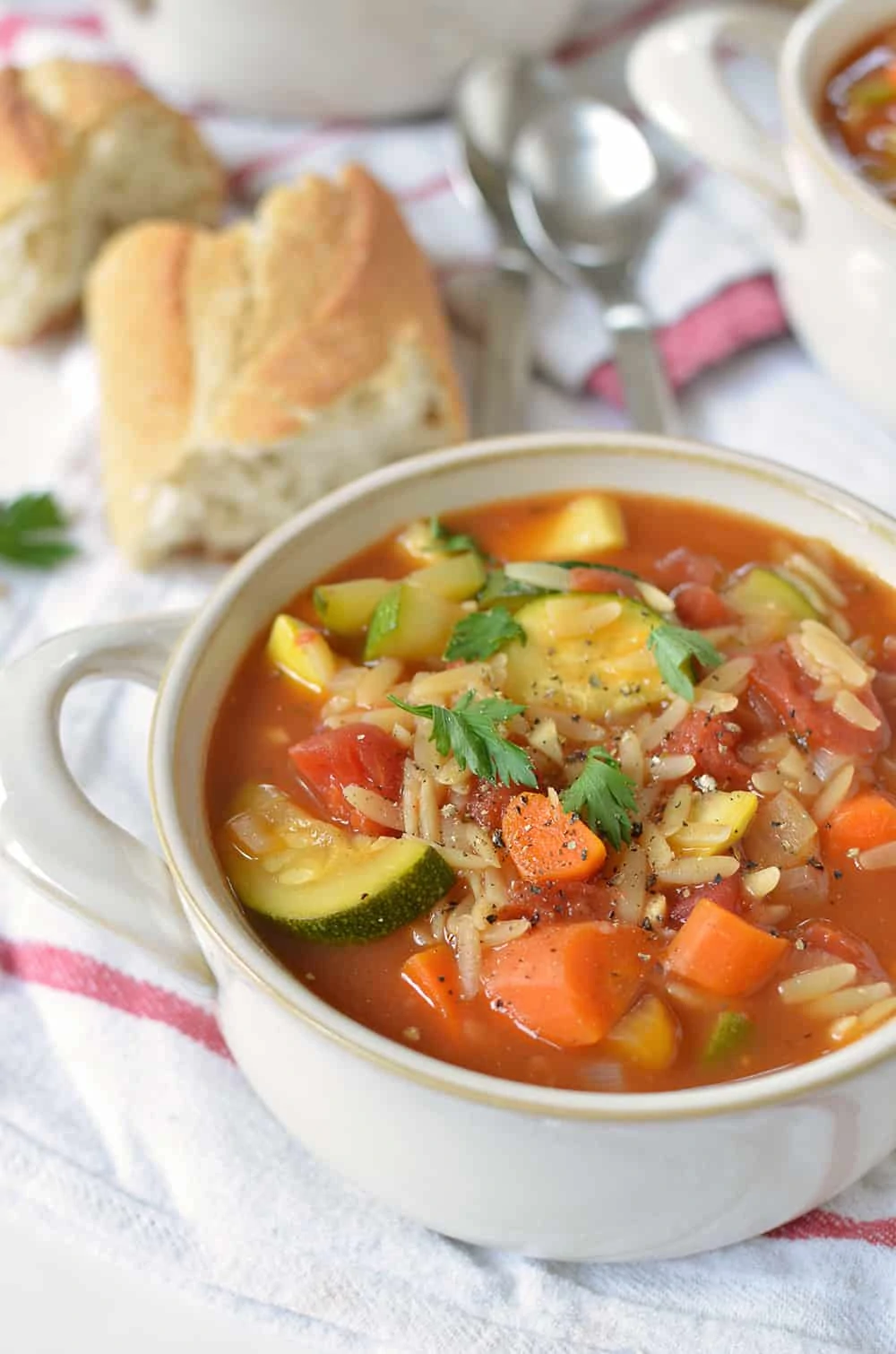 italian orzo soup
