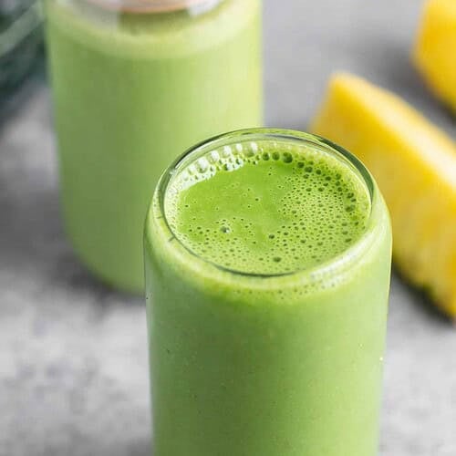 Kale Smoothie With Pineapple