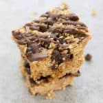 Salted Chocolate Granola Bars