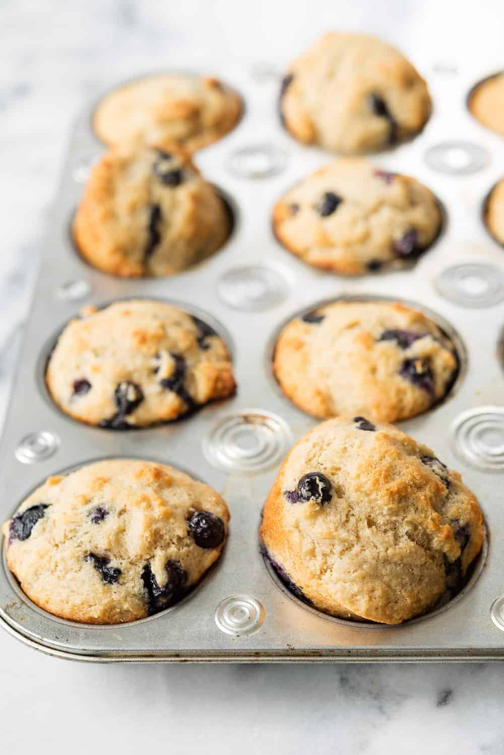 healthy blueberry muffins 