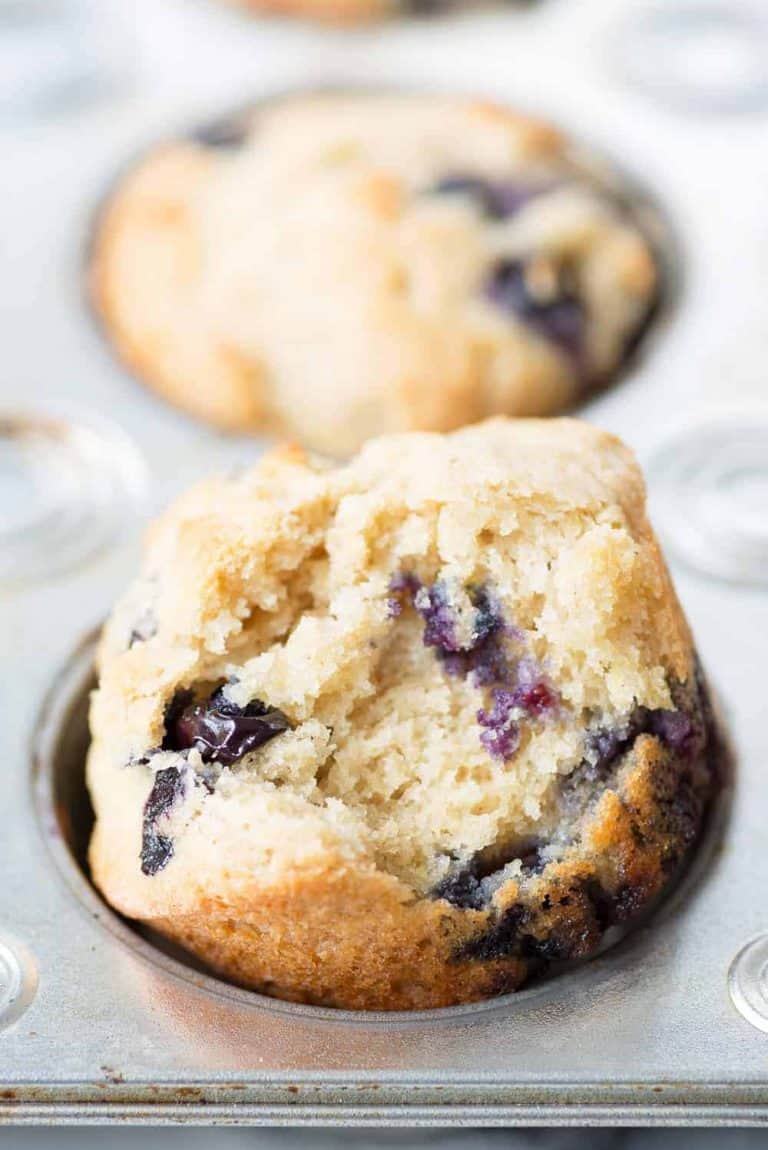 Greek Yogurt Blueberry Muffins Delish Knowledge