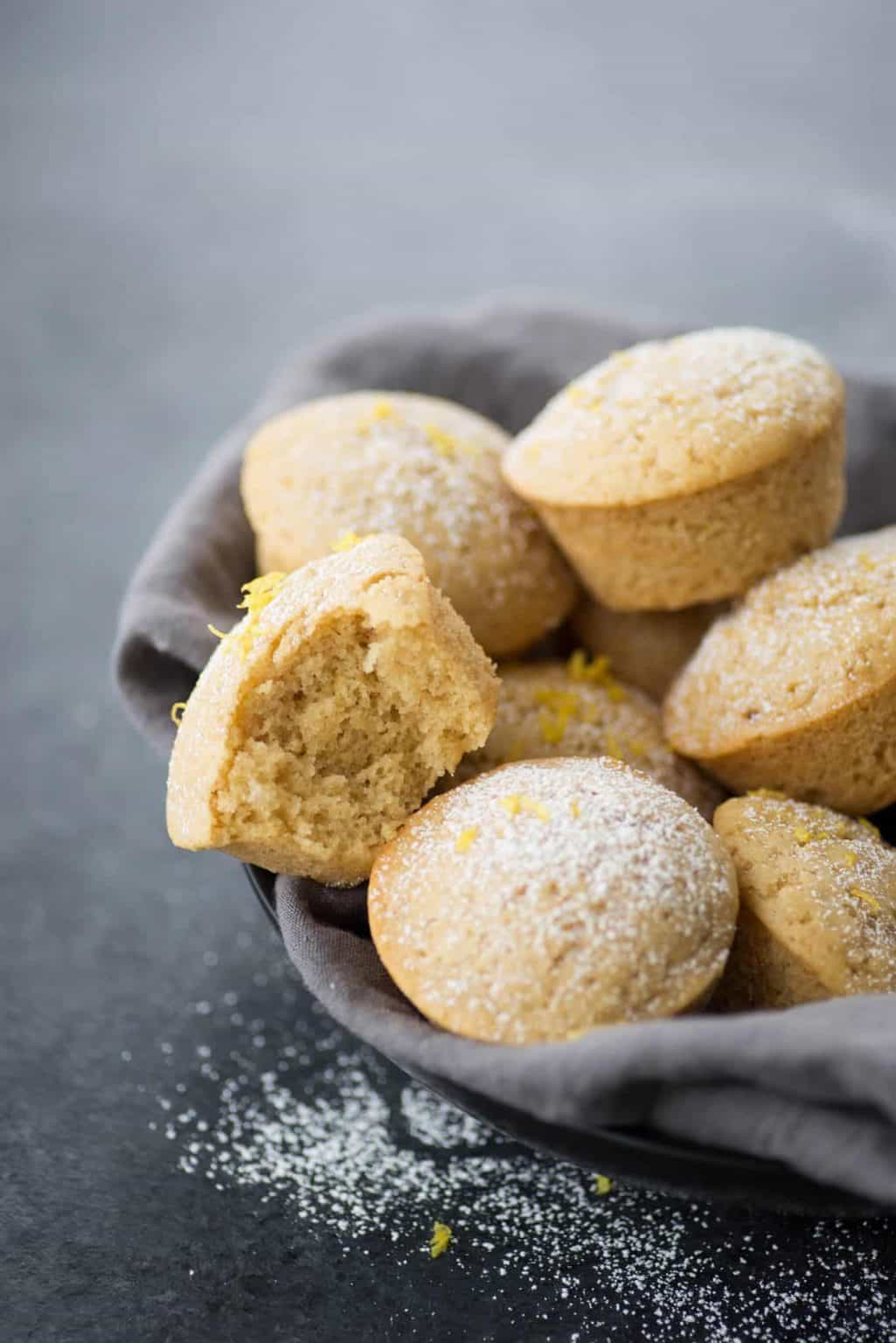 Lemon Olive Oil Muffins Delish Knowledge