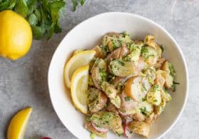 lemon potato salad