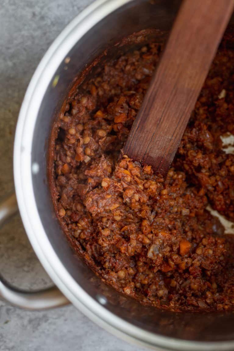 Vegan Lentil Bolognese Delish Knowledge