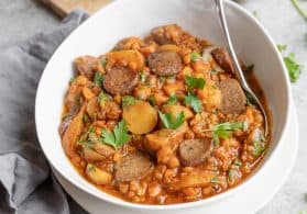 vegan lentil stew