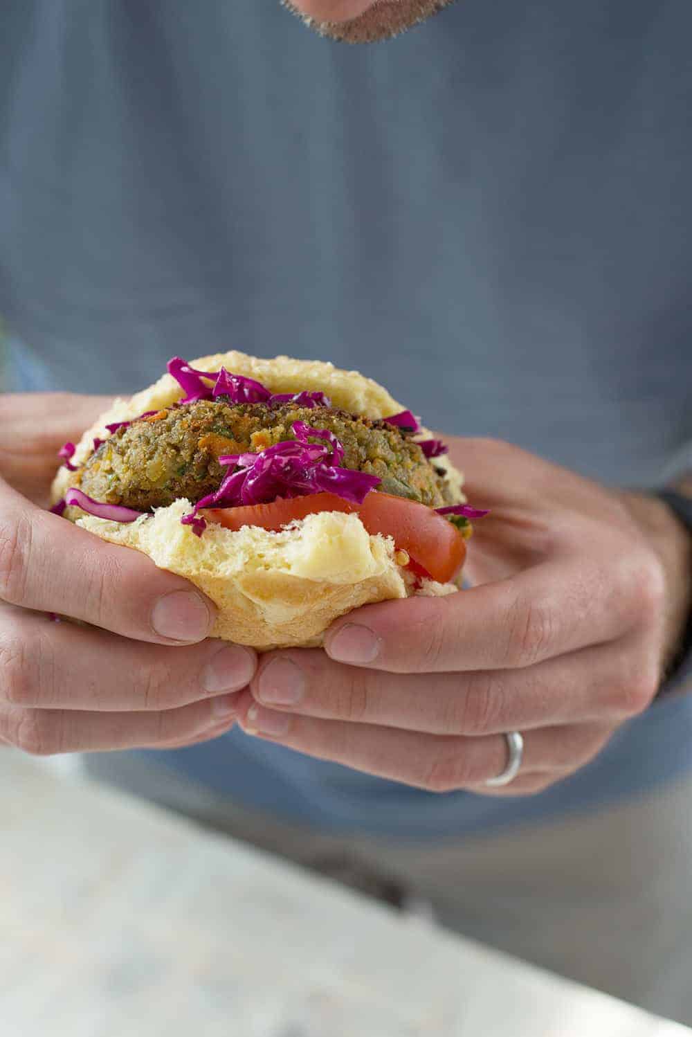 vegan burger