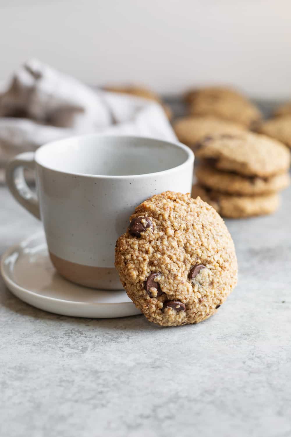 Vegan Chocolate Chip Oatmeal Cookies