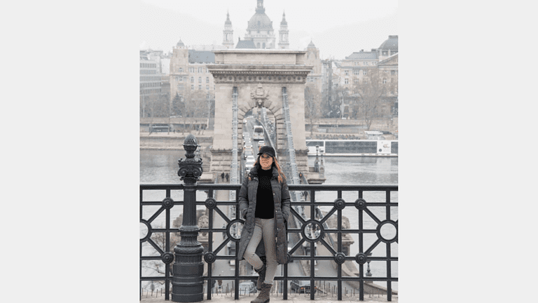 Alex Caspero Photo In Europe In Winter