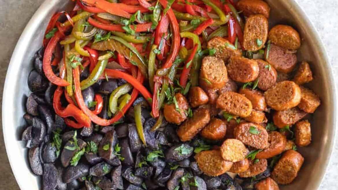 one pan vegan skillet