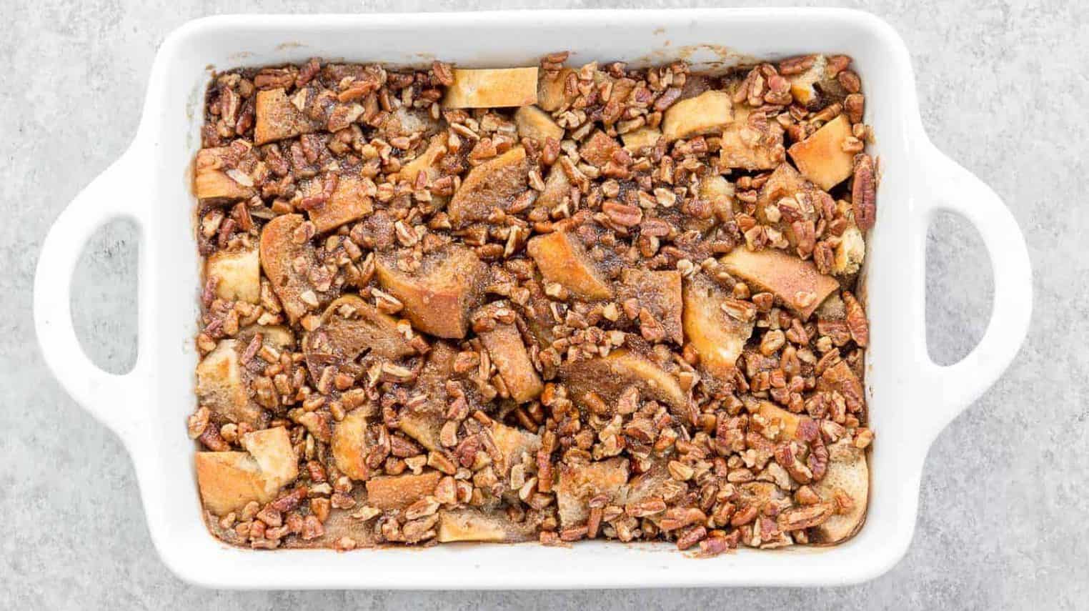 vegan french toast casserole